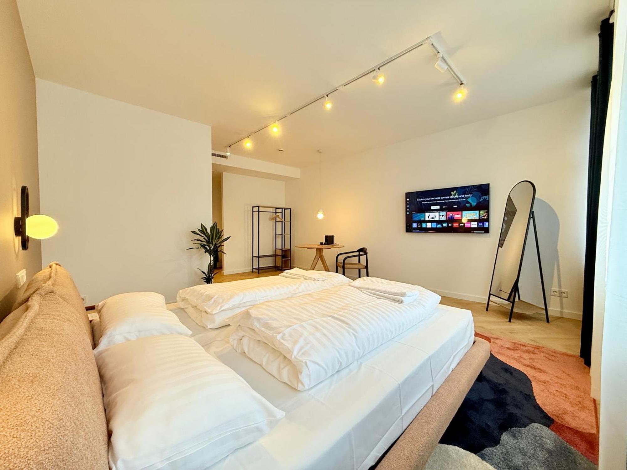Stayzz By Homyzz - Modern Studios Alsterdorf -Winterhude- Stadtpark Гамбург Экстерьер фото